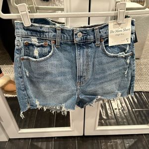 Abercrombie Mom Denim Shorts